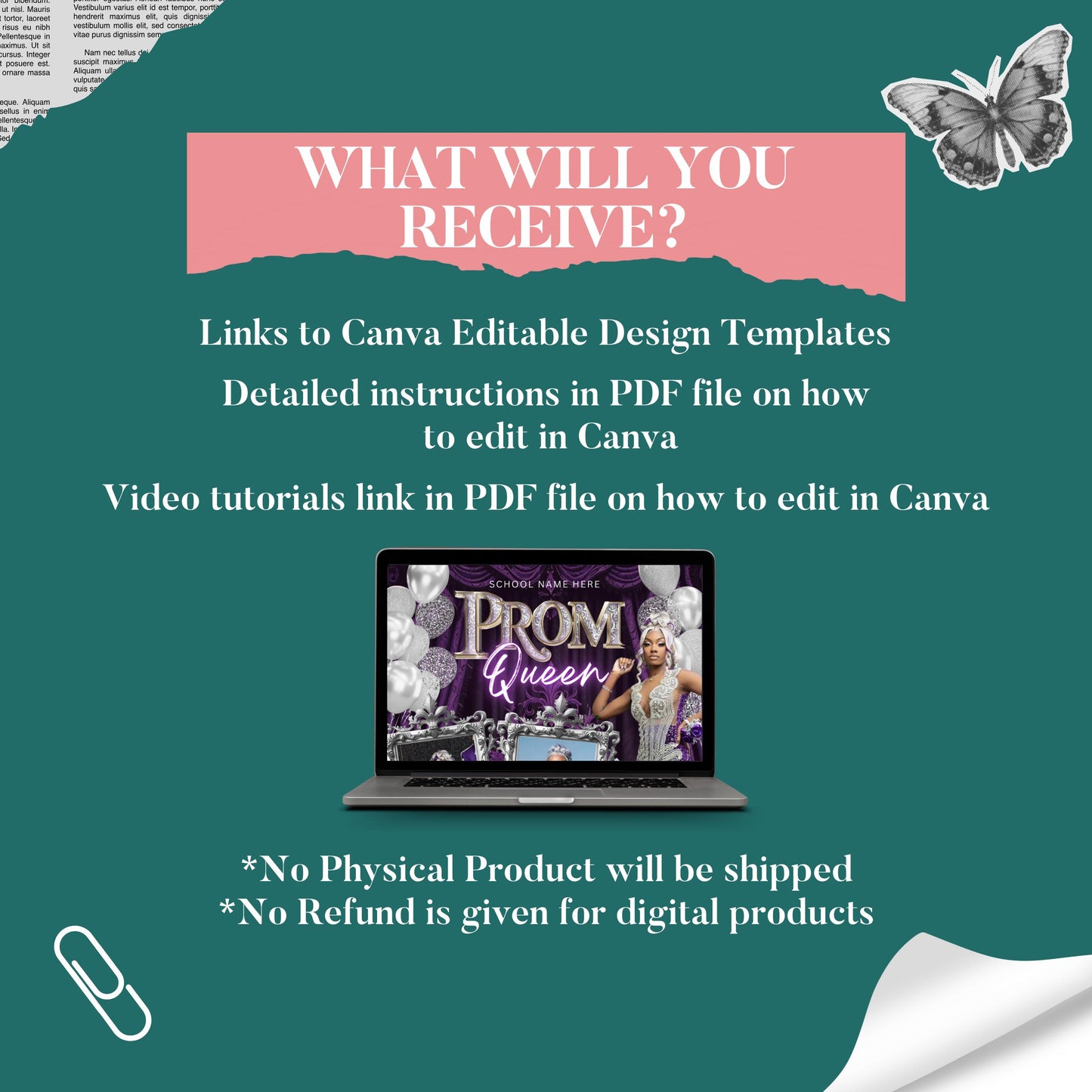 Graduation Party Water Bottle Label, Class of 2025 Graduation Bottle Labels, Water Bottle Labels, Grad Party Bottle Labels, Canva Template