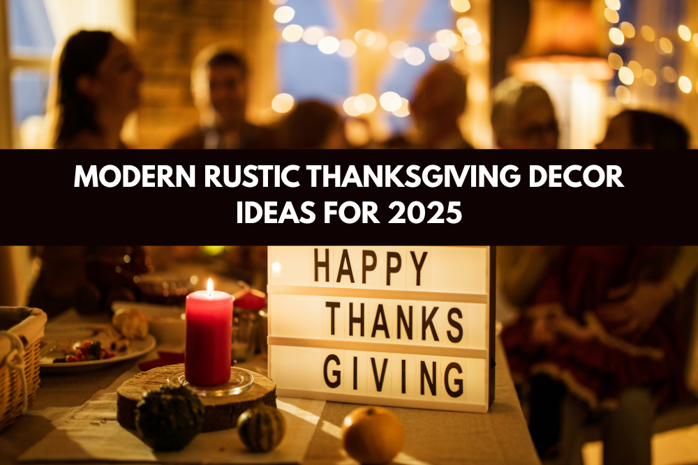 Modern Rustic Thanksgiving Decor Ideas for 2025