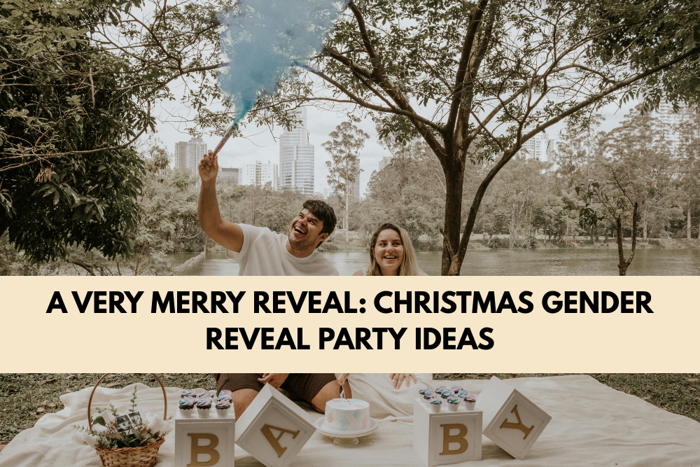 A Very Merry Reveal: Christmas Gender Reveal Party Ideas