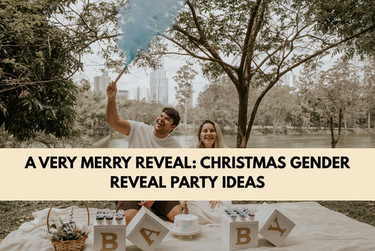 A Very Merry Reveal: Christmas Gender Reveal Party Ideas