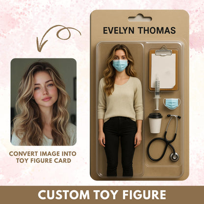 Custom Toy Figure Digital, Custom Action Figure, Personalized Action Figure Design, Custom Mini Figure, Custom Toy Box, Digital Art Portrait