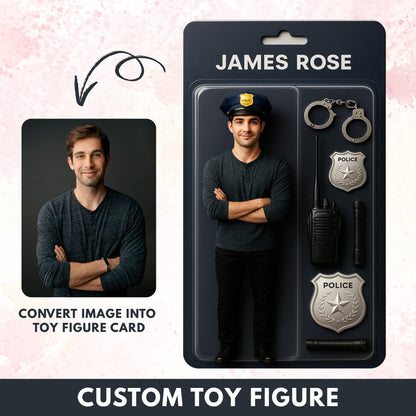 Custom Toy Figure Digital, Custom Action Figure, Personalized Action Figure Design, Custom Mini Figure, Custom Toy Box, Digital Art Portrait