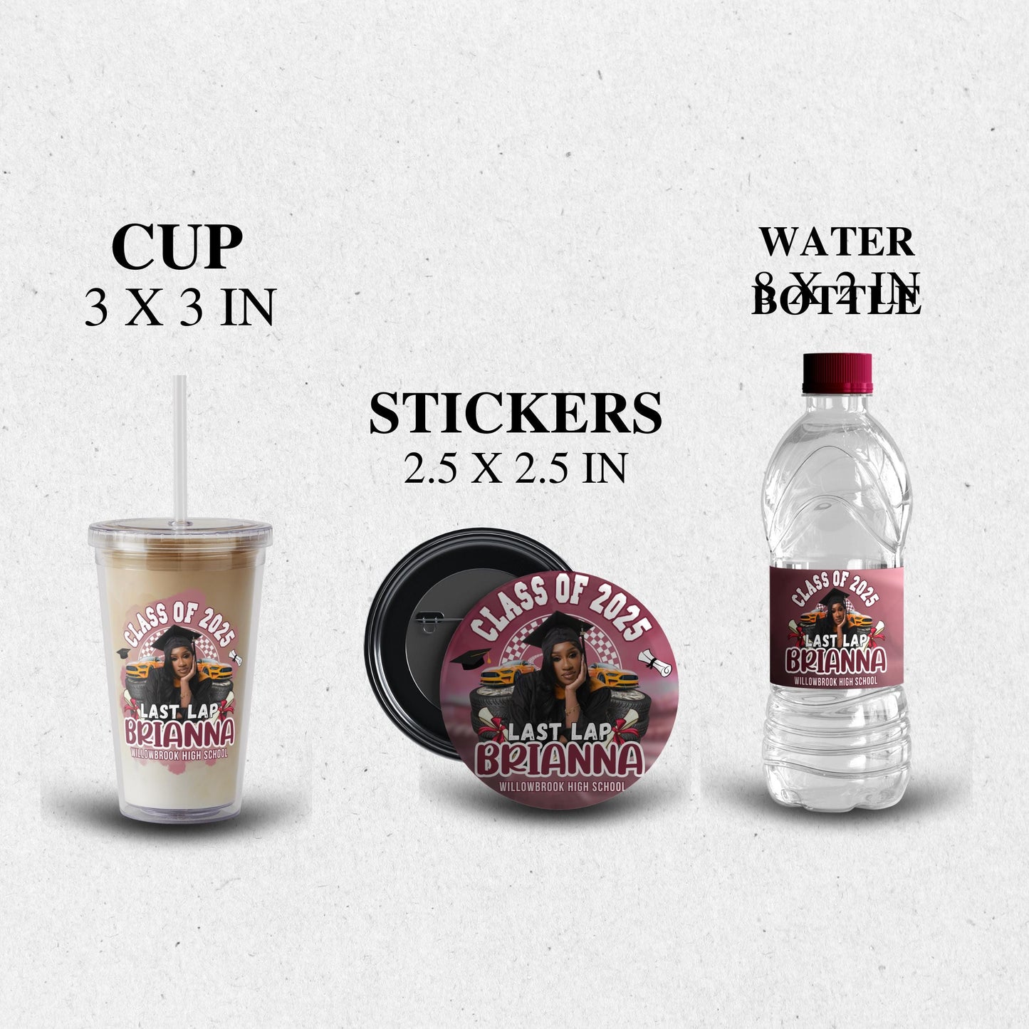 Last Lap Graduation Bundle, Graduation Bundle, Graduation Stole, 3d Graduation Shirt, Graduation Chip  Bag, Graduation Party Favors Bundle