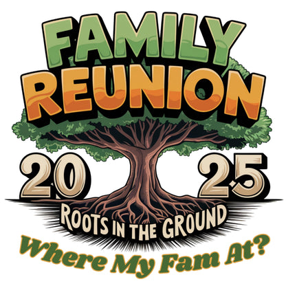 Family Reunion Tree 2025 Png, Where The Fam At? Family Reunion 2025  Family Reunion Shirts Png, png, Family Tree svg, Tree Of Life png