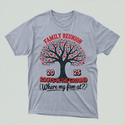 Where The Fam At? Family Reunion 2025, Family Reunion Tree 2025 Png,  Family Reunion Shirts Png, Family Tree Png Tree Of Life png