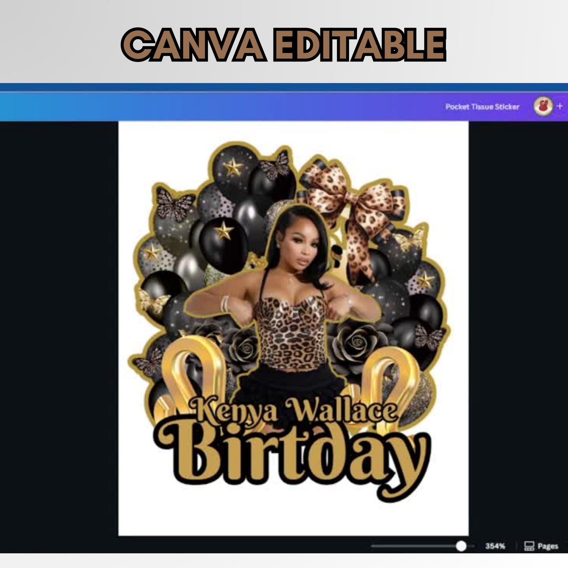 Editable Party Cup Birthday Canva Template, Shot Glass Label,Party Shirt Design, Editable Birthday Bundle ,Customizable Styrofoam Cup Design