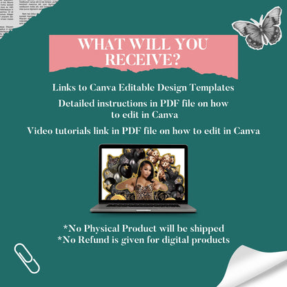 Styrofoam Cup Sticker Template, Editable Party Cup Template Customizable Styrofoam Cup Design, Cup Sticker Template, Custom Party Cups Canva