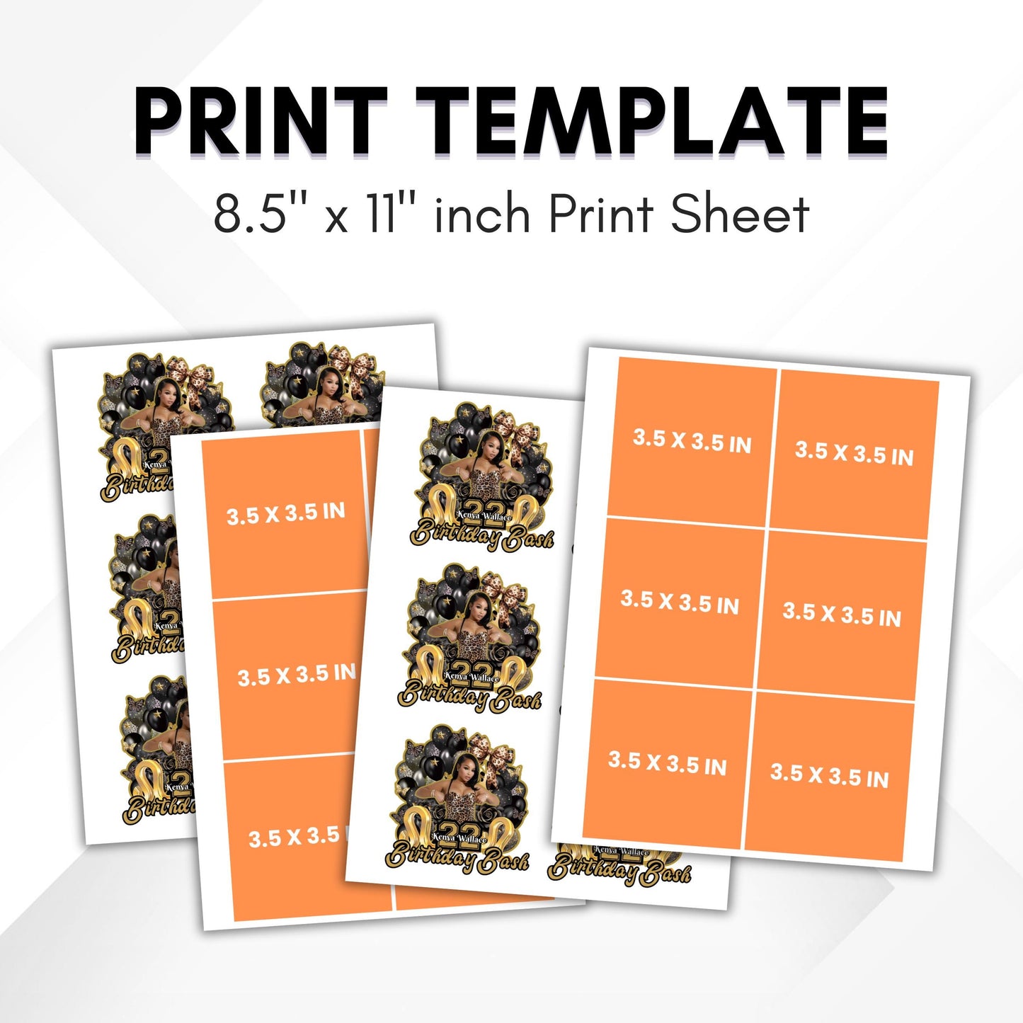 Styrofoam Cup Sticker Template, Editable Party Cup Template Customizable Styrofoam Cup Design, Cup Sticker Template, Custom Party Cups Canva