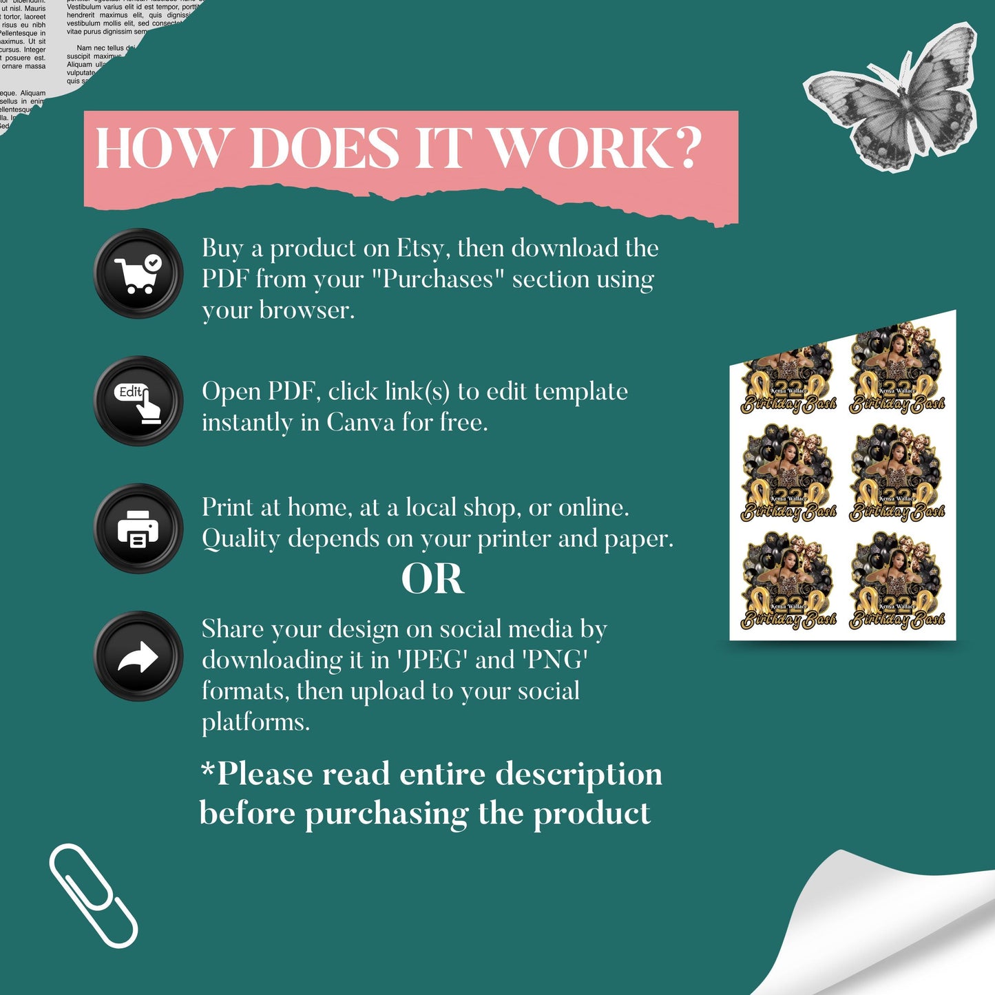 Styrofoam Cup Sticker Template, Editable Party Cup Template Customizable Styrofoam Cup Design, Cup Sticker Template, Custom Party Cups Canva