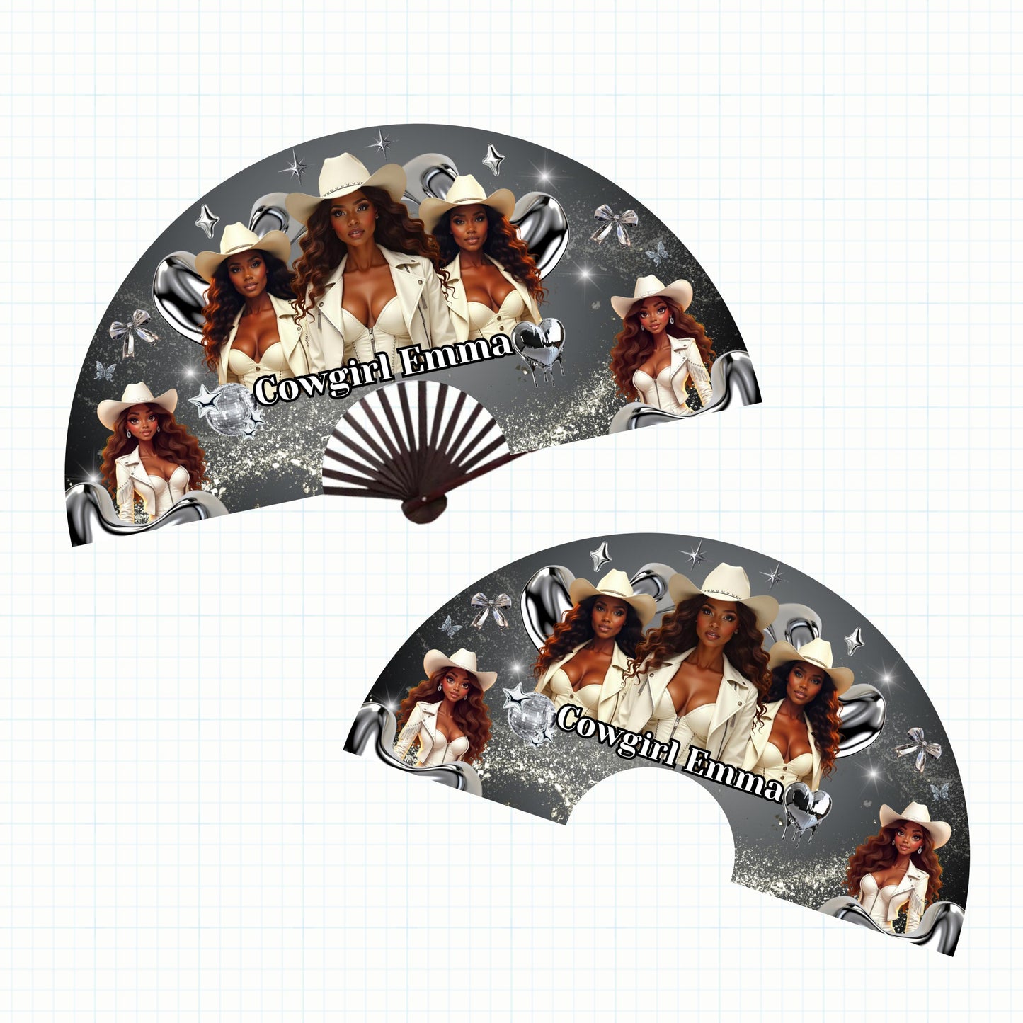 Clack Fan Squad Png, Boots on the Ground Clack Fan Png, Cowgirl Fan Template,Western Clack Fan Design,Where them at Fan png,Clack Fan design