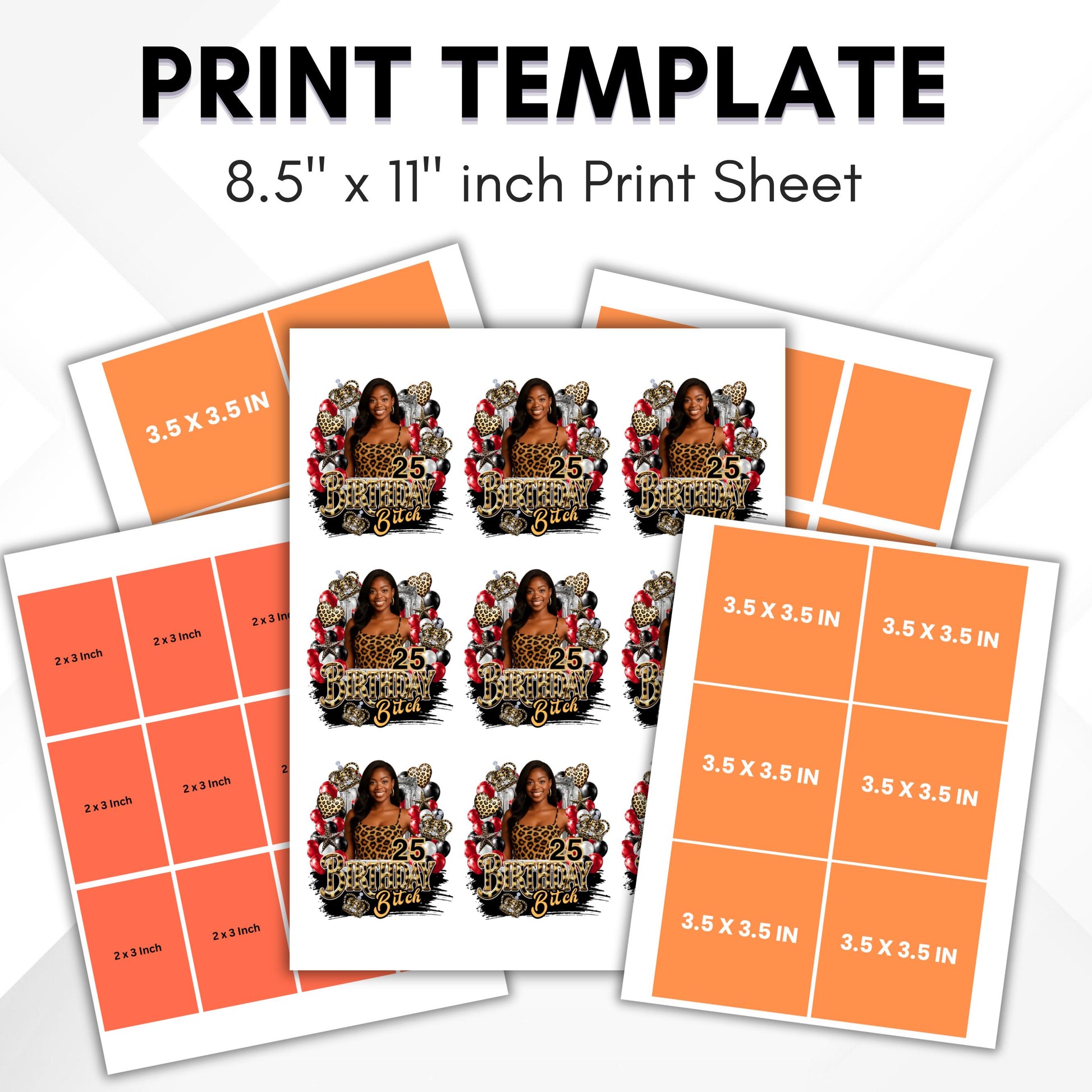 Editable Party Cup Birthday Canva Template, Styrofoam Cup Design, Shot Glass Label, Party Shirt Design Red & Gold Birthday Design,