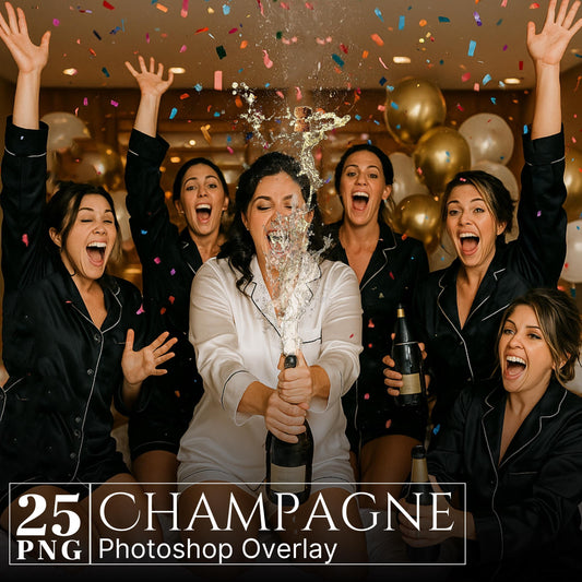 Champagne Spray Overlay, Birthday Champagne Spray Overlay, Champagne Pop Overlay, Champagne Party Overlay, Champagne Popping Overlay