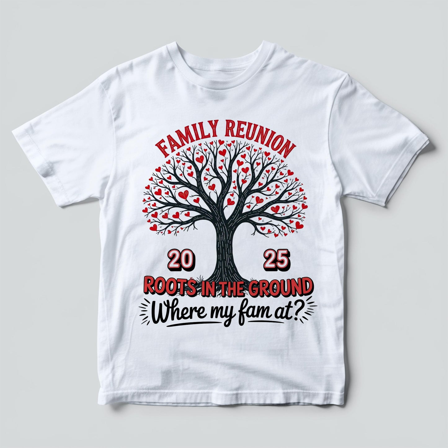 Where The Fam At? Family Reunion 2025, Family Reunion Tree 2025 Png,  Family Reunion Shirts Png, Family Tree Png Tree Of Life png
