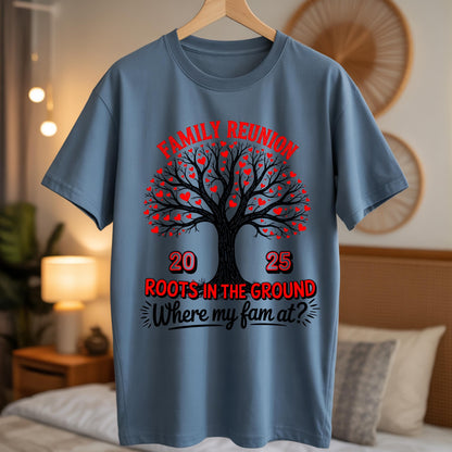 Where The Fam At? Family Reunion 2025, Family Reunion Tree 2025 Png,  Family Reunion Shirts Png, Family Tree Png Tree Of Life png