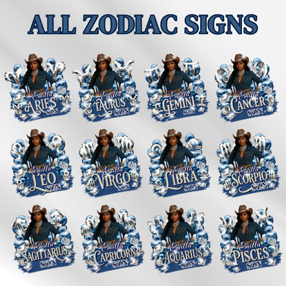 Denim And Diamonds Styrofoam Cup Sticker Template, Editable Party Cup Template Customizable Styrofoam Cup Design, Custom Party Cups Canva