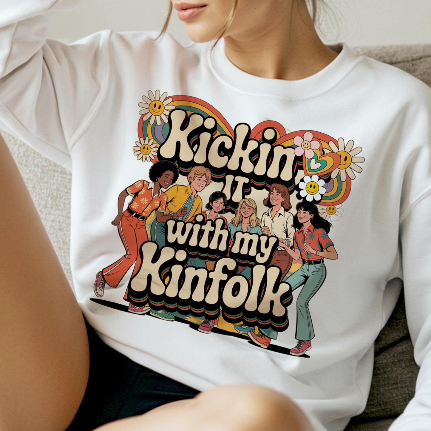 Family Reunion png, Kickin it with my Kinfolk png, Family Reunion 2025,  Family Reunion Shirts Png, Family reunion design, Kickin it PNG