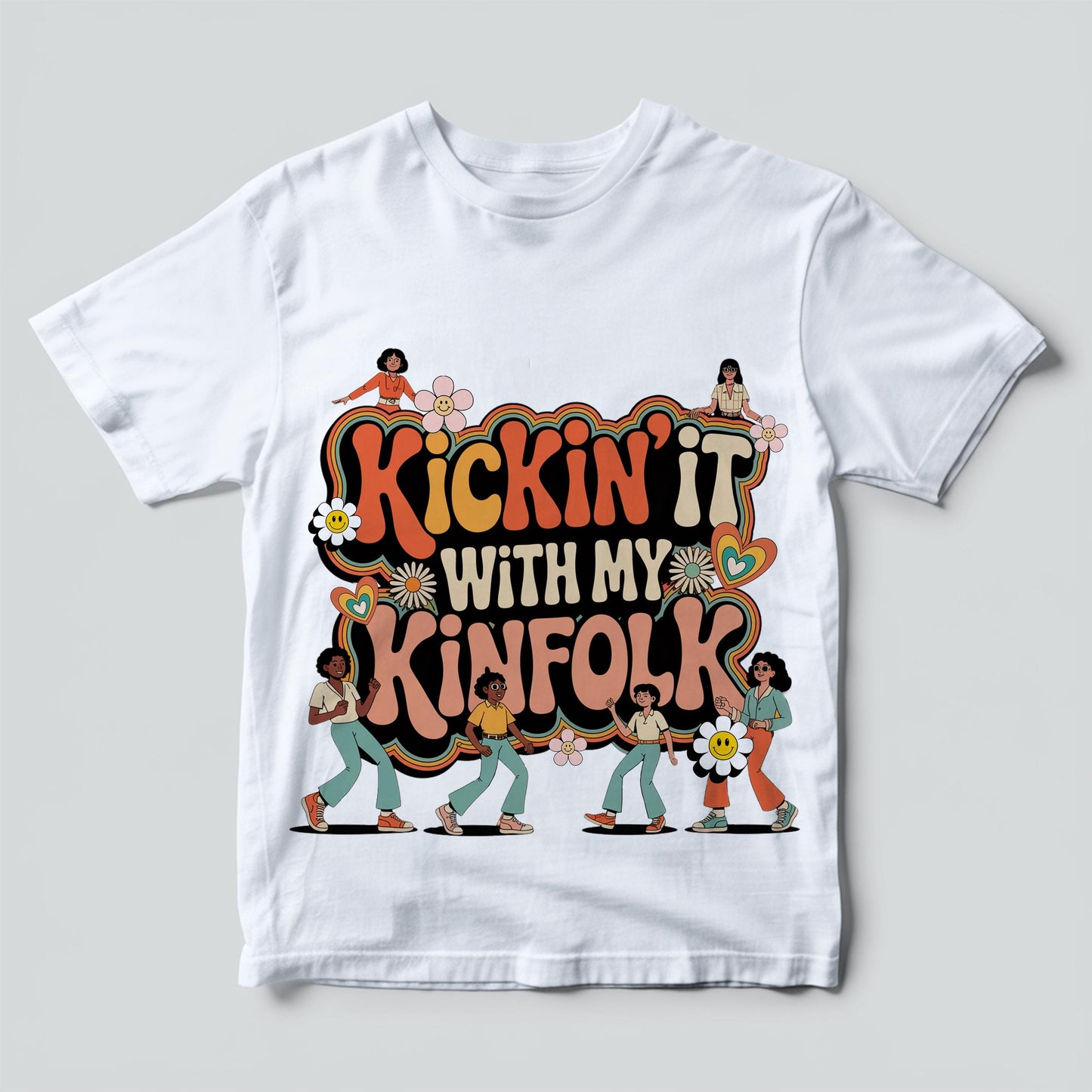 Kickin it with my Kinfolk Png,Reunion Png,Kickin it with my Kinfolk png,Family Reunion 2025,Family Reunion Shirts Png,Family reunion design
