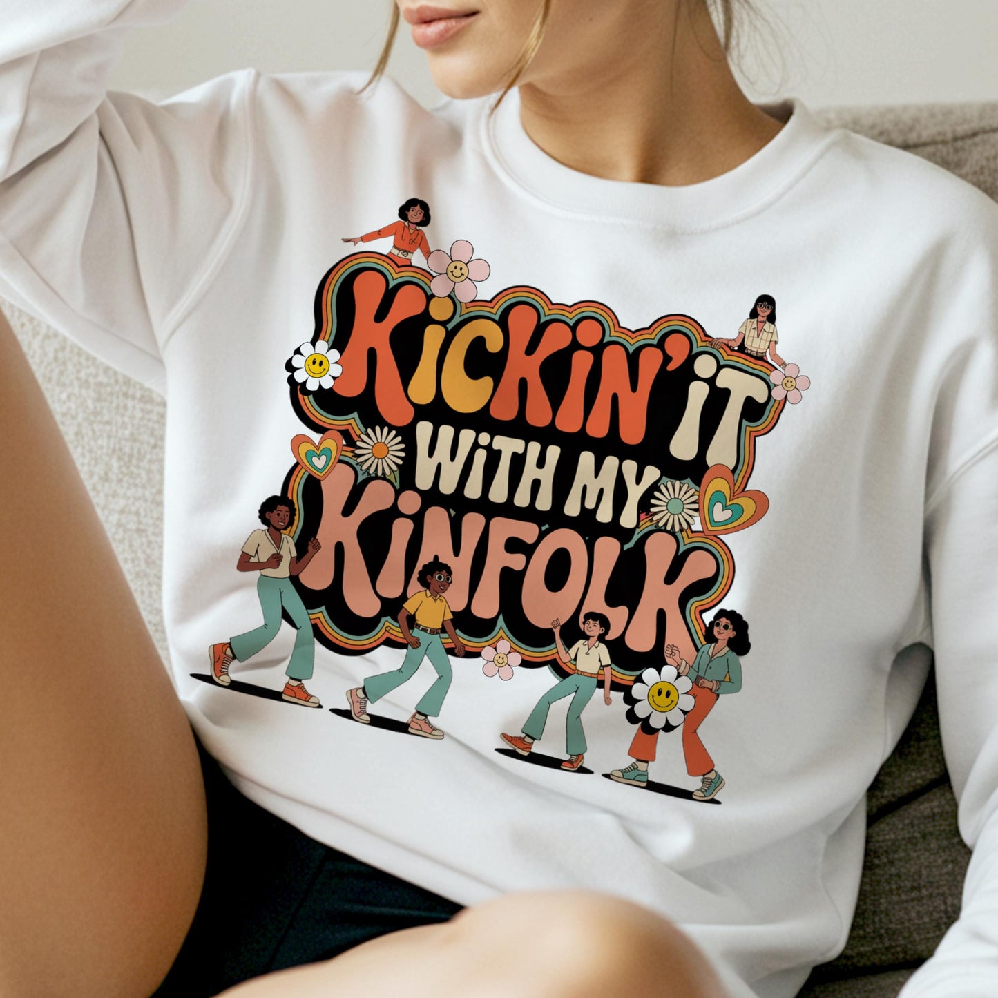 Kickin it with my Kinfolk Png,Reunion Png,Kickin it with my Kinfolk png,Family Reunion 2025,Family Reunion Shirts Png,Family reunion design