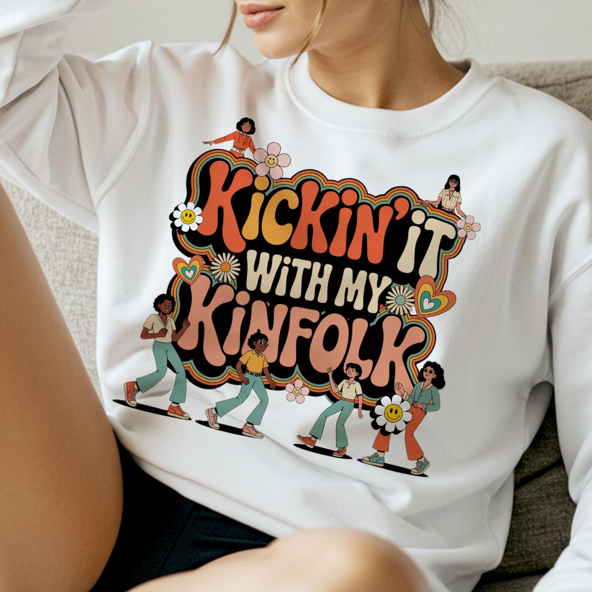 Kickin it with my Kinfolk Png,Reunion Png,Kickin it with my Kinfolk png,Family Reunion 2025,Family Reunion Shirts Png,Family reunion design