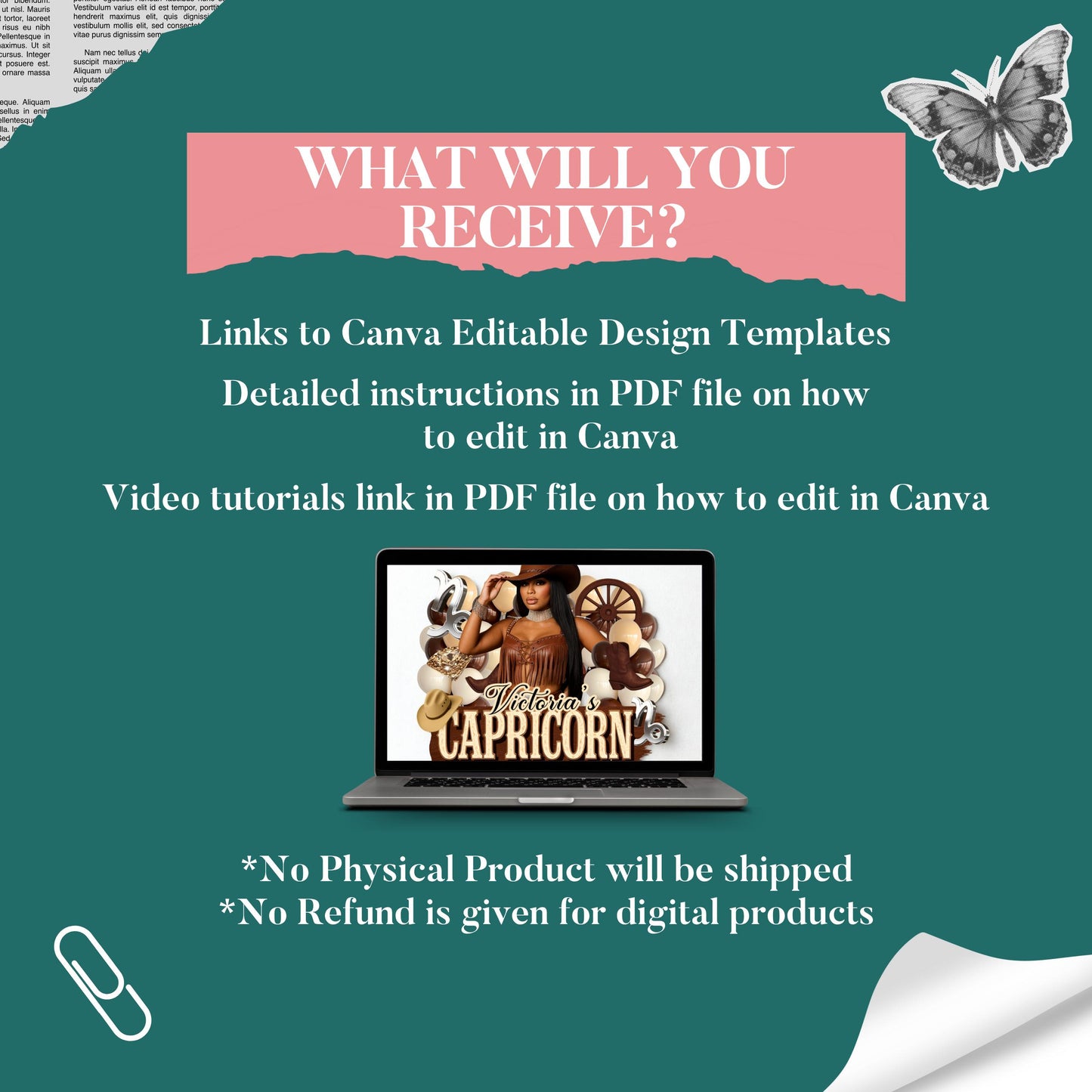 Western Styrofoam Cup Sticker Template, Hoedown Party Cup Template Customizable Styrofoam Cup Design, Cup Sticker Template Party Cups Canva