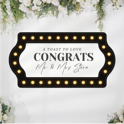 Wedding Bottle Service Sign for Wedding, Marquee Reception Sign Template, Wedding Marquee Entrance Sign, Wedding Entrance Sign Decor