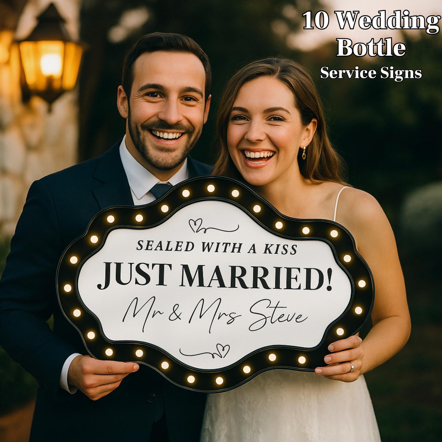 Wedding Bottle Service Sign for Wedding, Marquee Reception Sign Template, Wedding Marquee Entrance Sign, Wedding Entrance Sign Decor