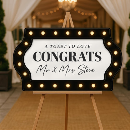 Wedding Bottle Service Sign for Wedding, Marquee Reception Sign Template, Wedding Marquee Entrance Sign, Wedding Entrance Sign Decor