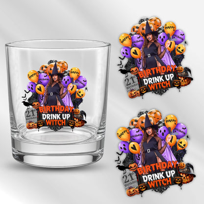Birthday Party shot glass template, Halloween Shot Glass, Styrofoam Cup Sticker, Shot Glass and T-Shirt Designs,Horoscope Sublimation Design