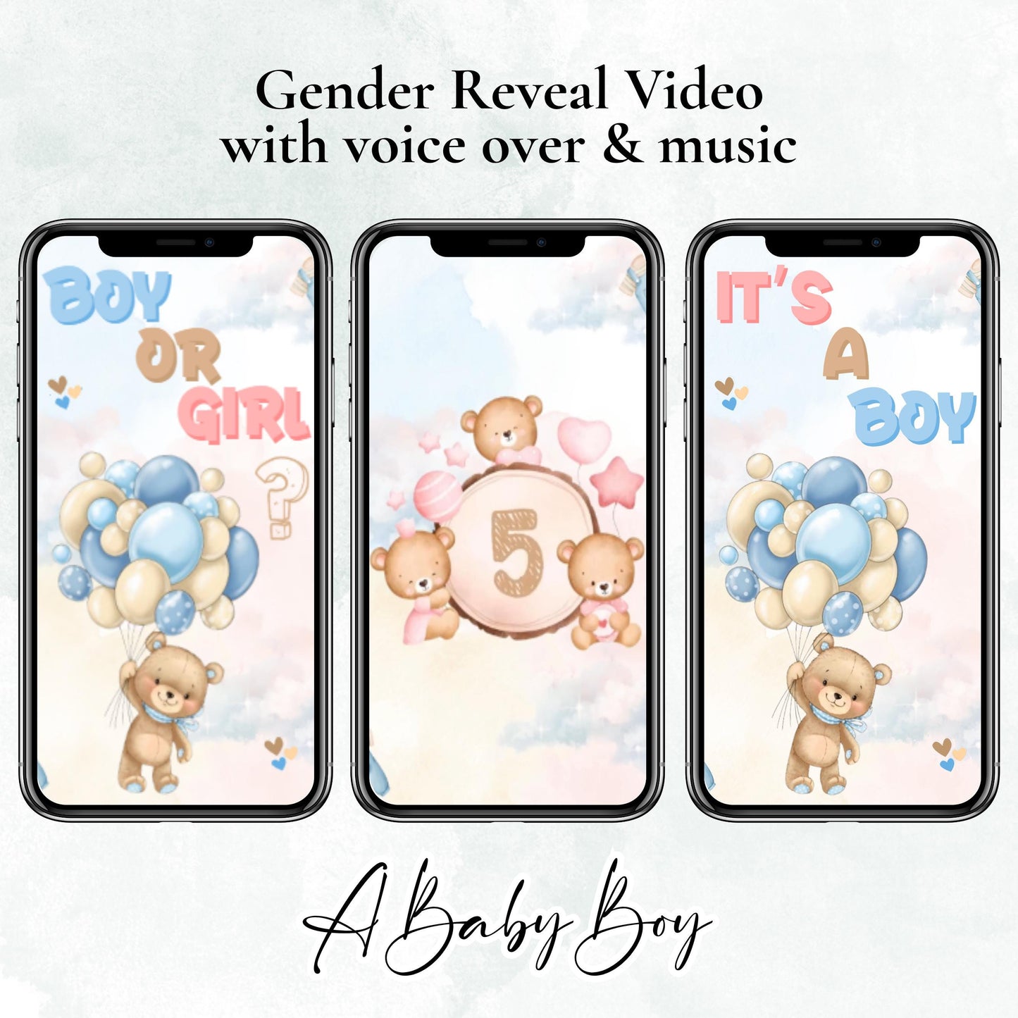 "IT'S A BOY GENDER REVEAL VIDEO, BABY GENDER REVEAL VIDEO"