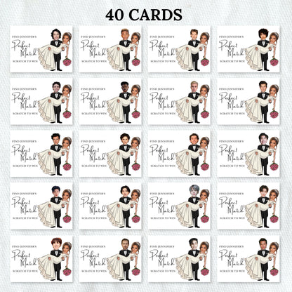 Printable Celebrity Who Has the Groom? Bachelorette Party Groom, Groom Scratch Off Game, Bridal Shower Game, Canva Template Digital Download