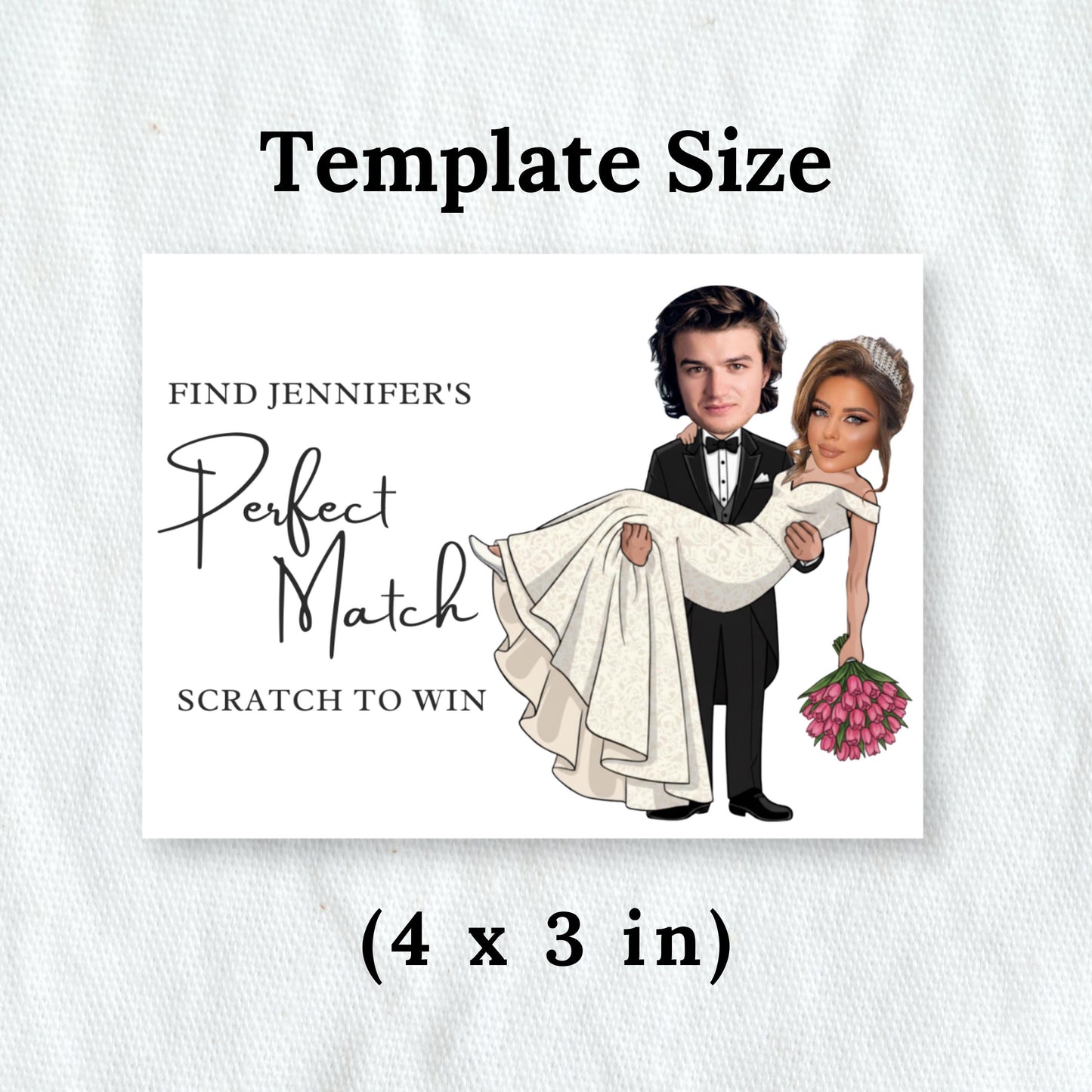 Printable Celebrity Who Has the Groom? Bachelorette Party Groom, Groom Scratch Off Game, Bridal Shower Game, Canva Template Digital Download