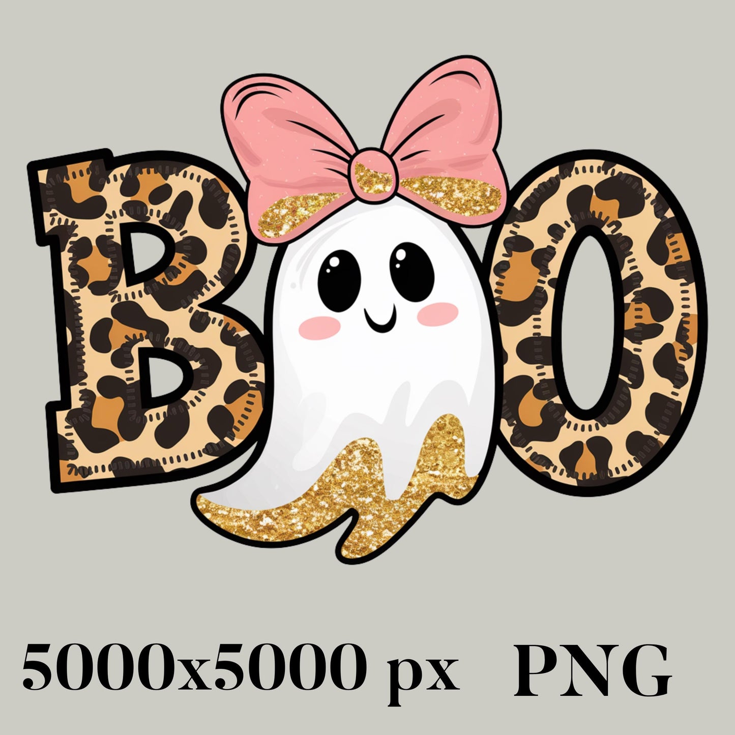 Preppy Ghost Boo PNG,Leopard Spooky Coquette PNG,Leopard Ghost PNG,Girly Coquette Halloween Bow, Cute Boo Ghost Coquette Png,Halloween Goost