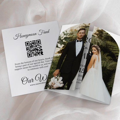 Gatefold Wedding Invitation Template, Trifold Wedding Invitation, Folded Invitation, Gatefold Invitation, Trifold Invite,Minimalistic Design